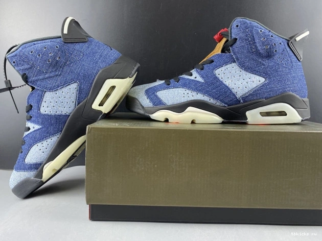Cheap TB Washed CT5350-401 Air Denim Jordan 6 0726